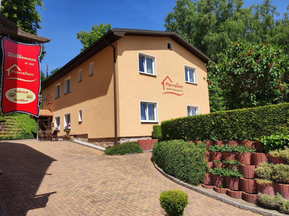 Pension Wernesgrün Wernesgrun Exterior foto
