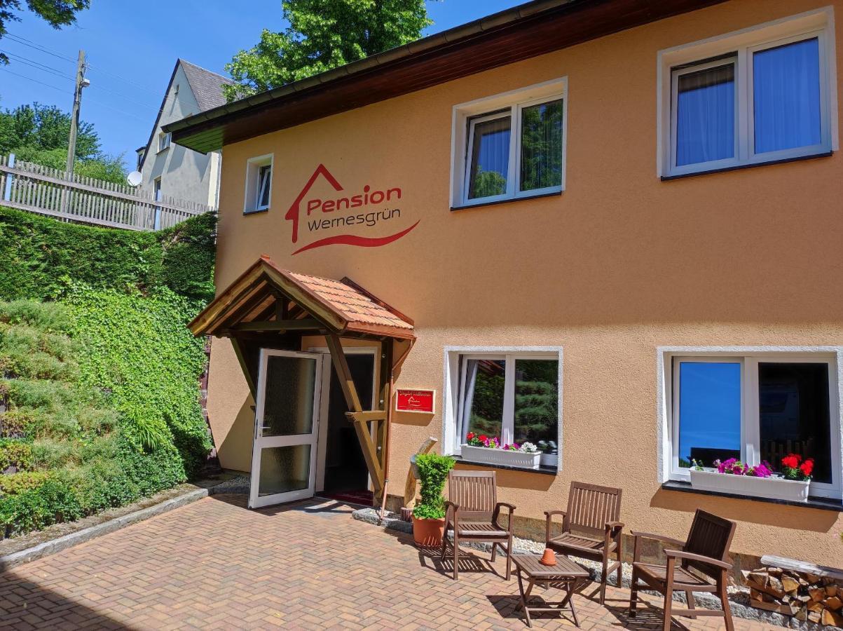 Pension Wernesgrün Wernesgrun Exterior foto
