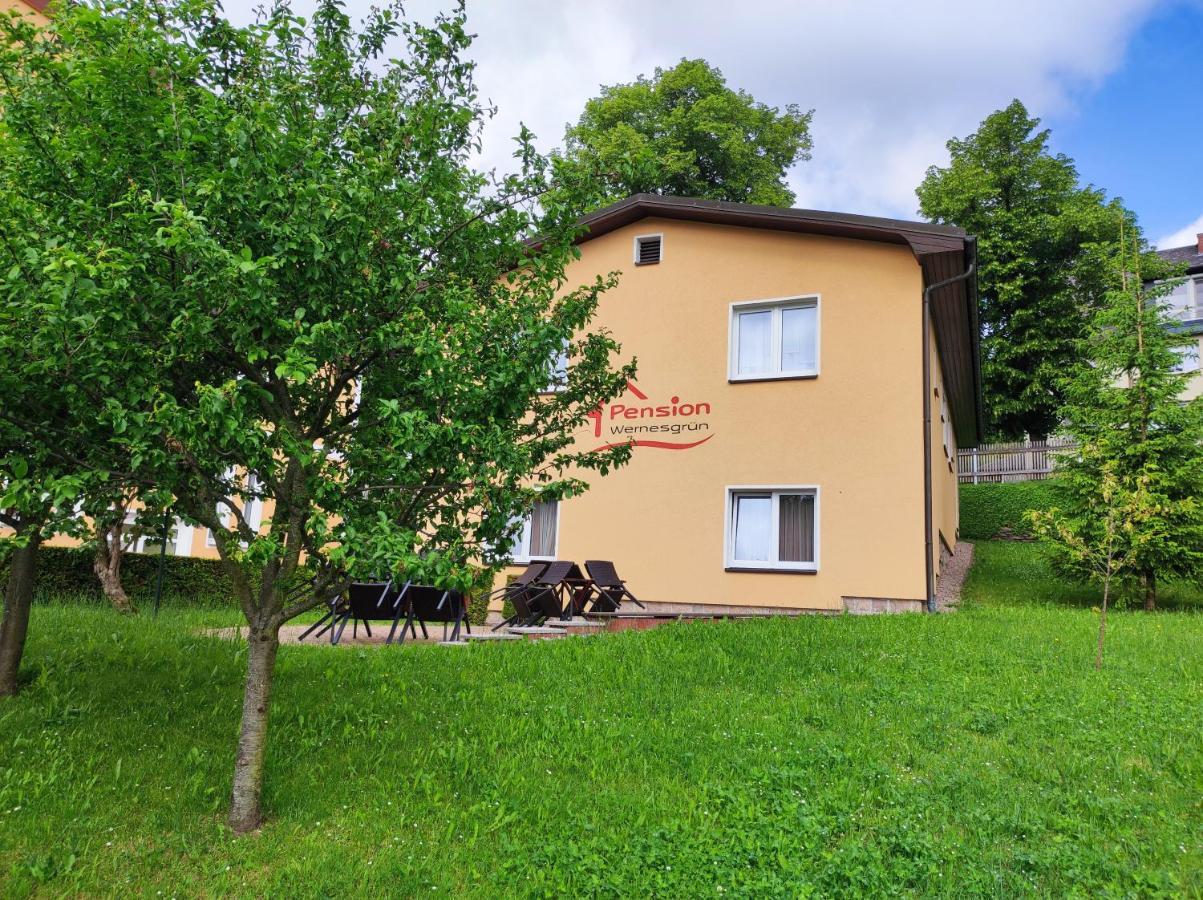 Pension Wernesgrün Wernesgrun Exterior foto