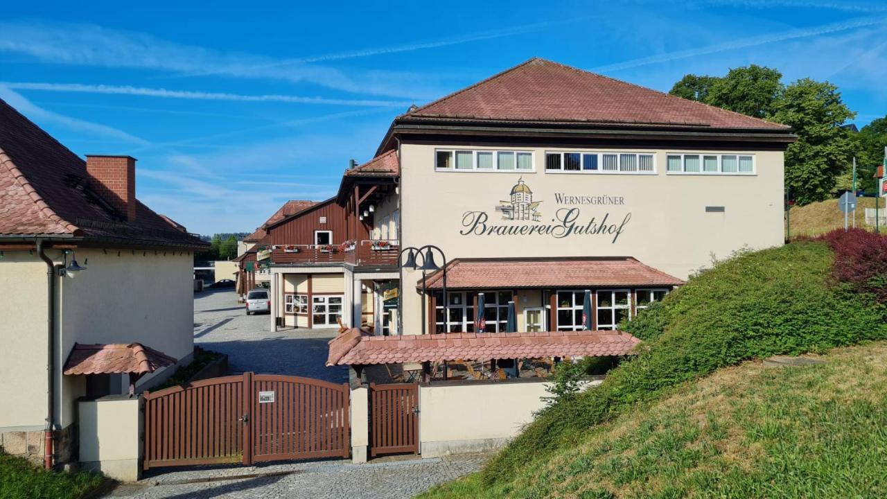 Pension Wernesgrün Wernesgrun Exterior foto